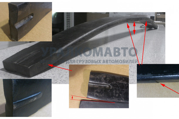 лист задней рессоры №2 25x100 DONG FENG 2913023-ZB3E0
