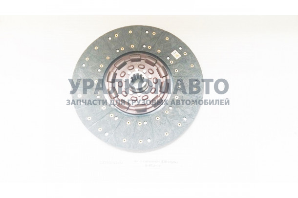Диск сцепления 430 втулка d=45 z=10 SHAANXI DZ1560160012