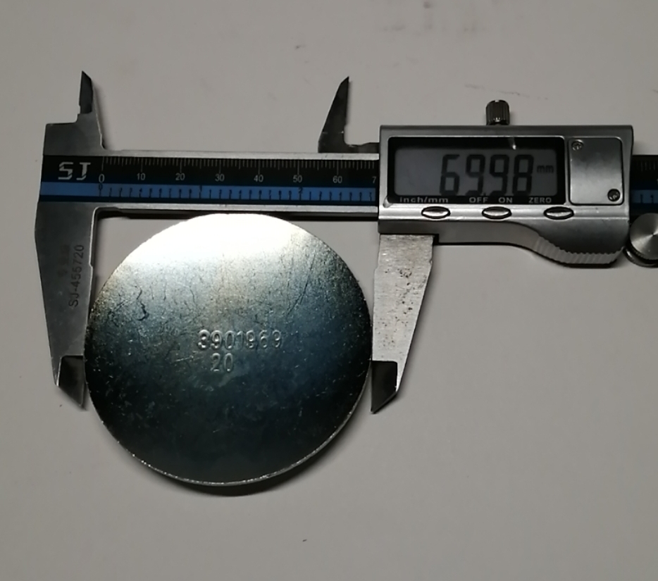 Заглушка распредвала в блок D=70мм дв. 6CT, L, ISCe, ISLe, QSL